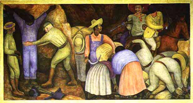 Diego Rivera: Los explotados