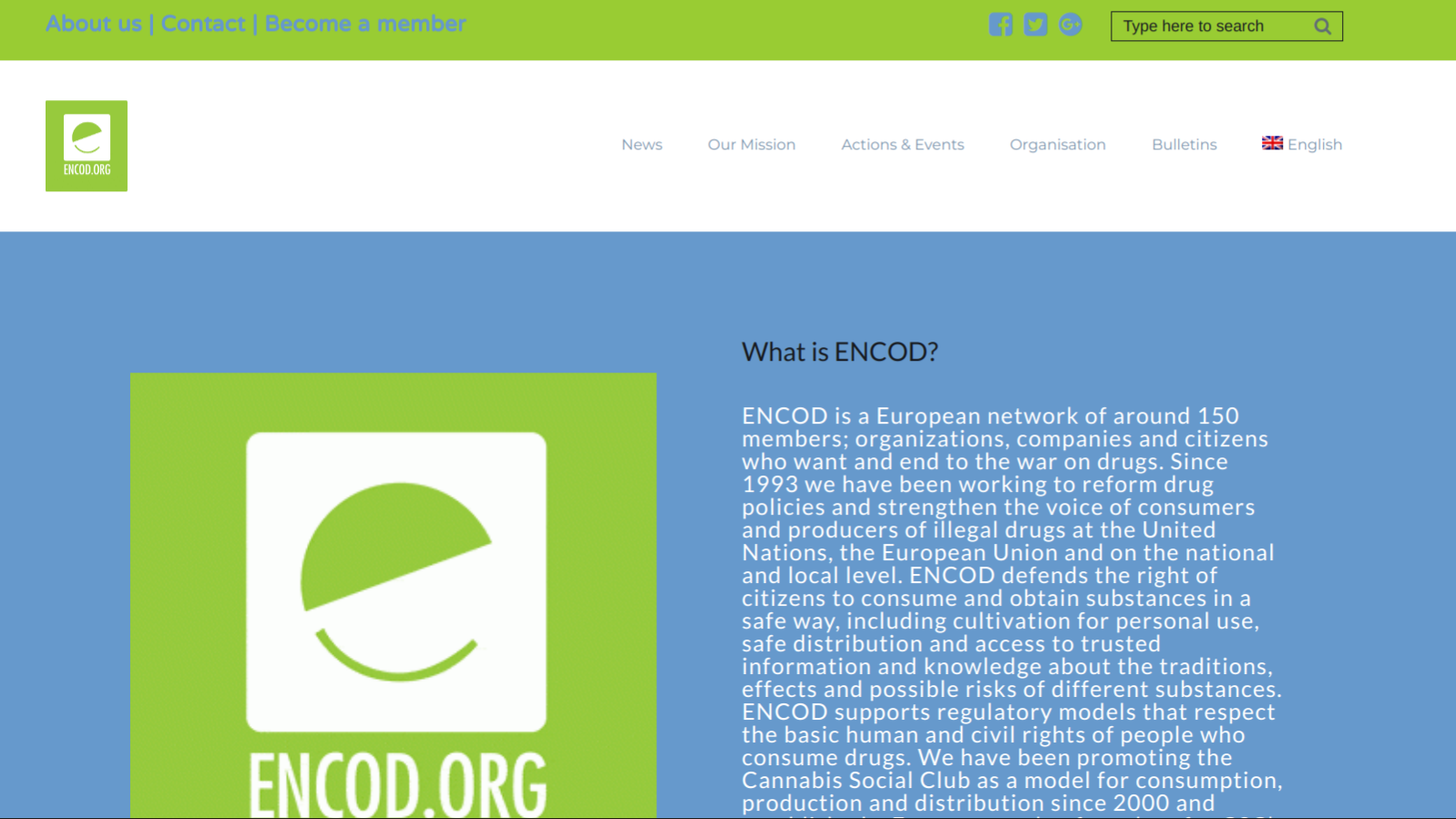 encod website