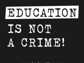 education is not a crime
