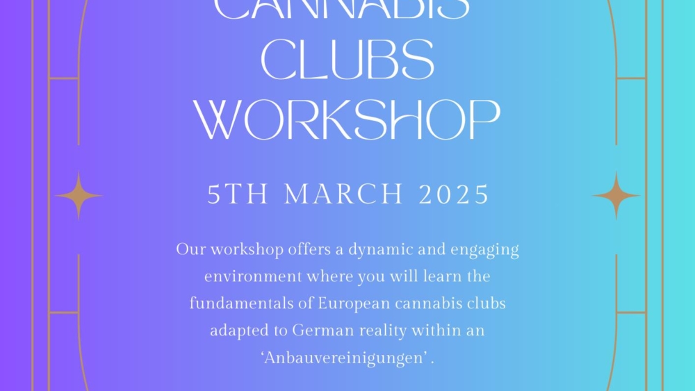 German Cannabis Clubs Workshop