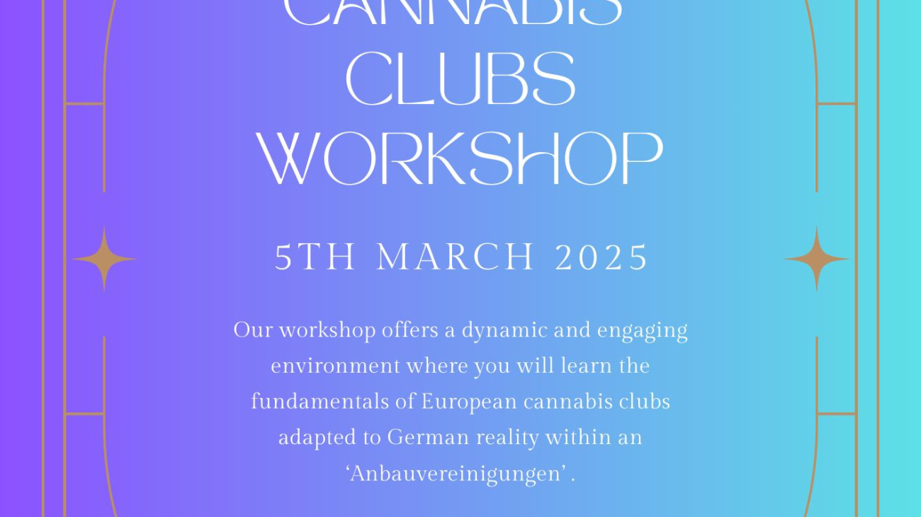 German Cannabis Clubs Workshop