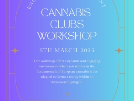 German Cannabis Clubs Workshop