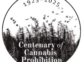 LOGO centenary of Cannabis Prohibition 1925-2025