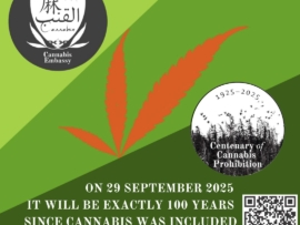 29_September_2025,_it_will_be_exactly_100_years_after_Cannabis_was